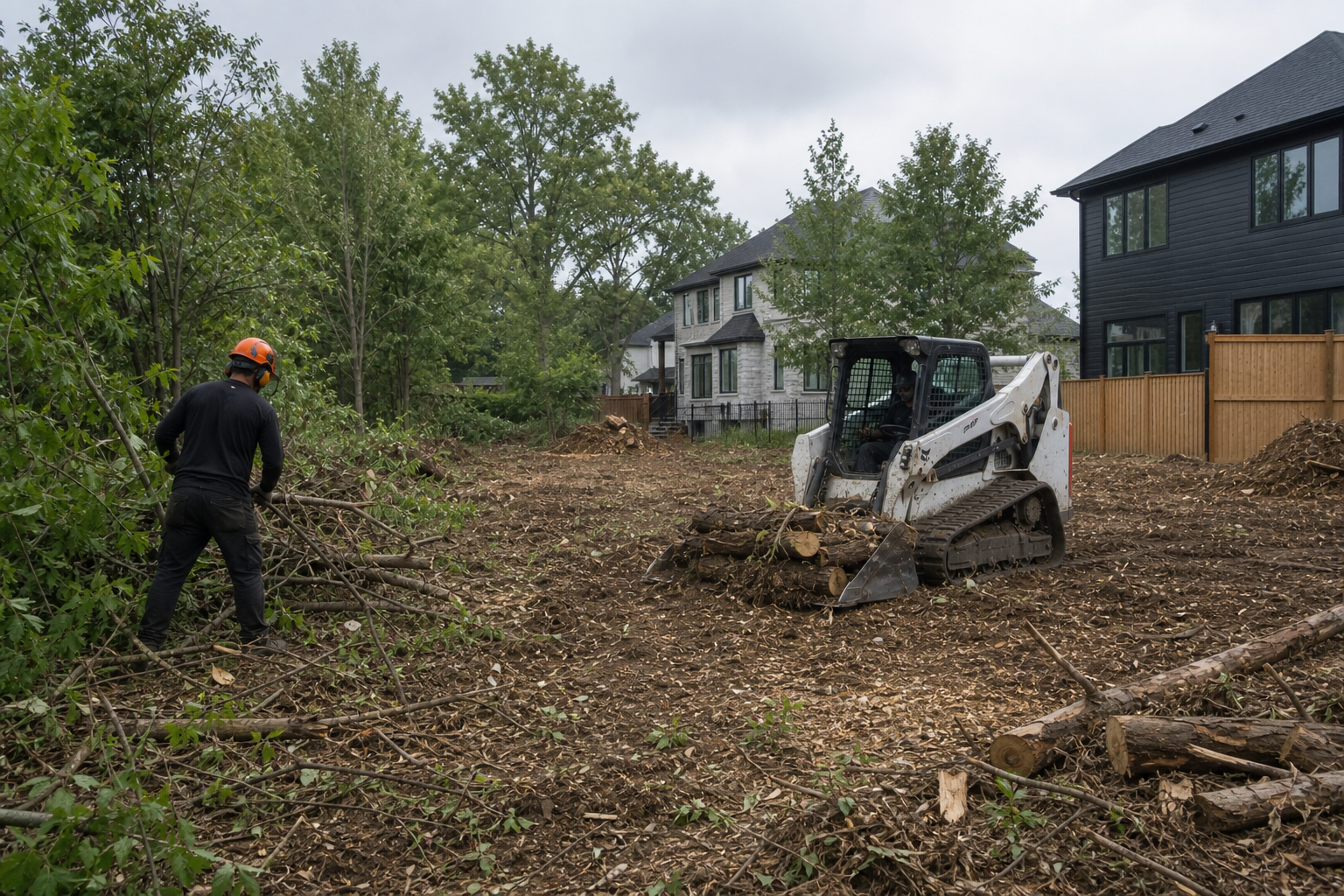 Bowmanville lot clearing service